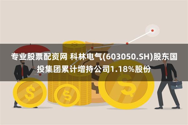 专业股票配资网 科林电气(603050.SH)股东国投集团累计增持公司1.18%股份