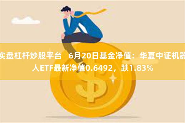 实盘杠杆炒股平台   6月20日基金净值：华夏中证机器人ETF最新净值0.6492，跌1.83%